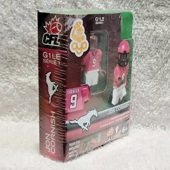3/$25 Sealed 2014 CFL Jon Cornish Mini Figure G1LE Series 1 by OYO Sports!! - Picture 2 of 4